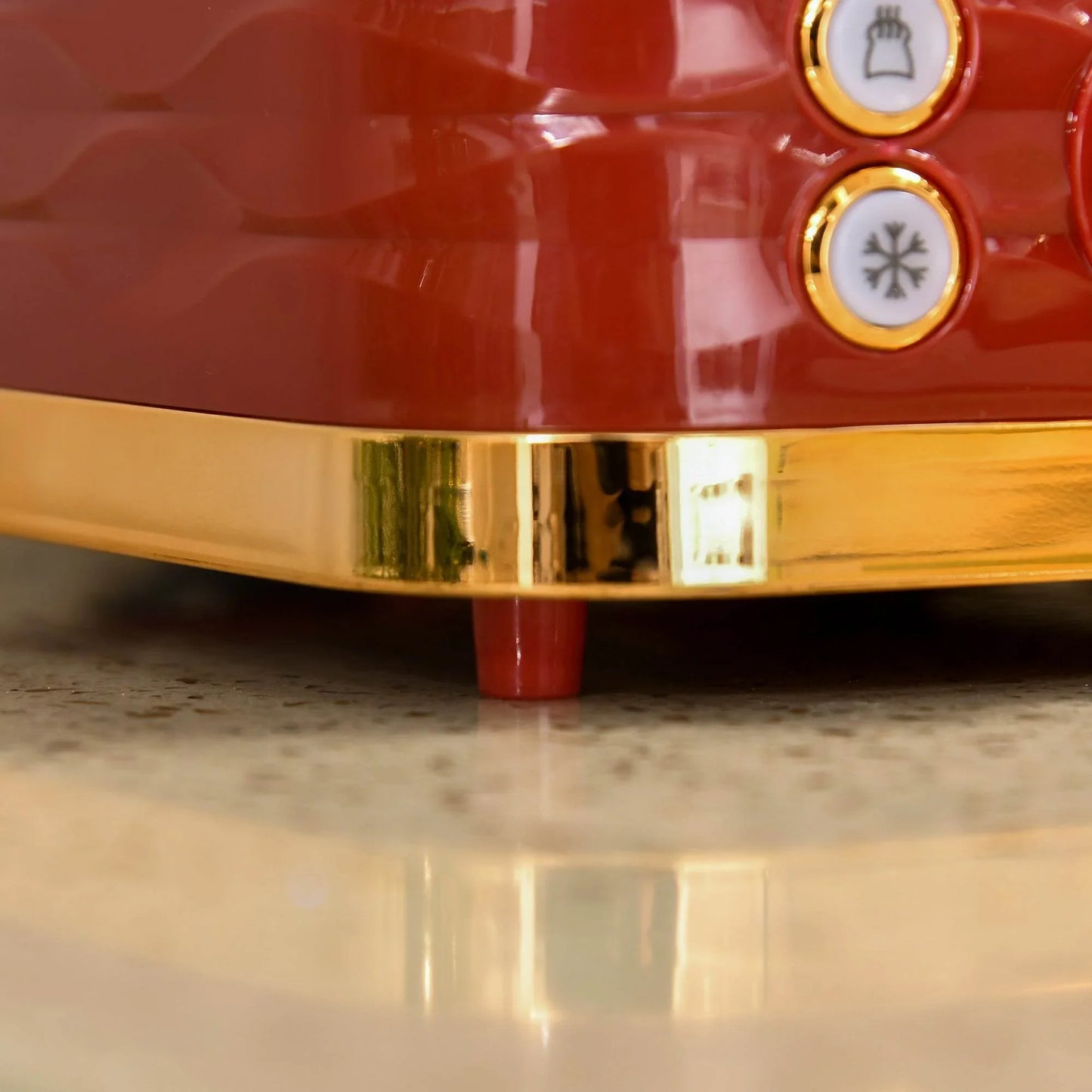 HOMCOM Stylish Red 3000W Kettle & 4-Slice Toaster Set with 7 Browning Controls and Crumb Tray - ALL4U RETAILER LTD