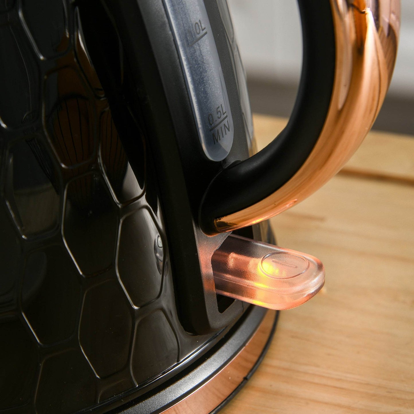 HOMCOM 1.7L Fast Boiling Electric Kettle with Auto Shut-off and Removable Filter – 3000W BPA-Free Black Design - ALL4U RETAILER LTD