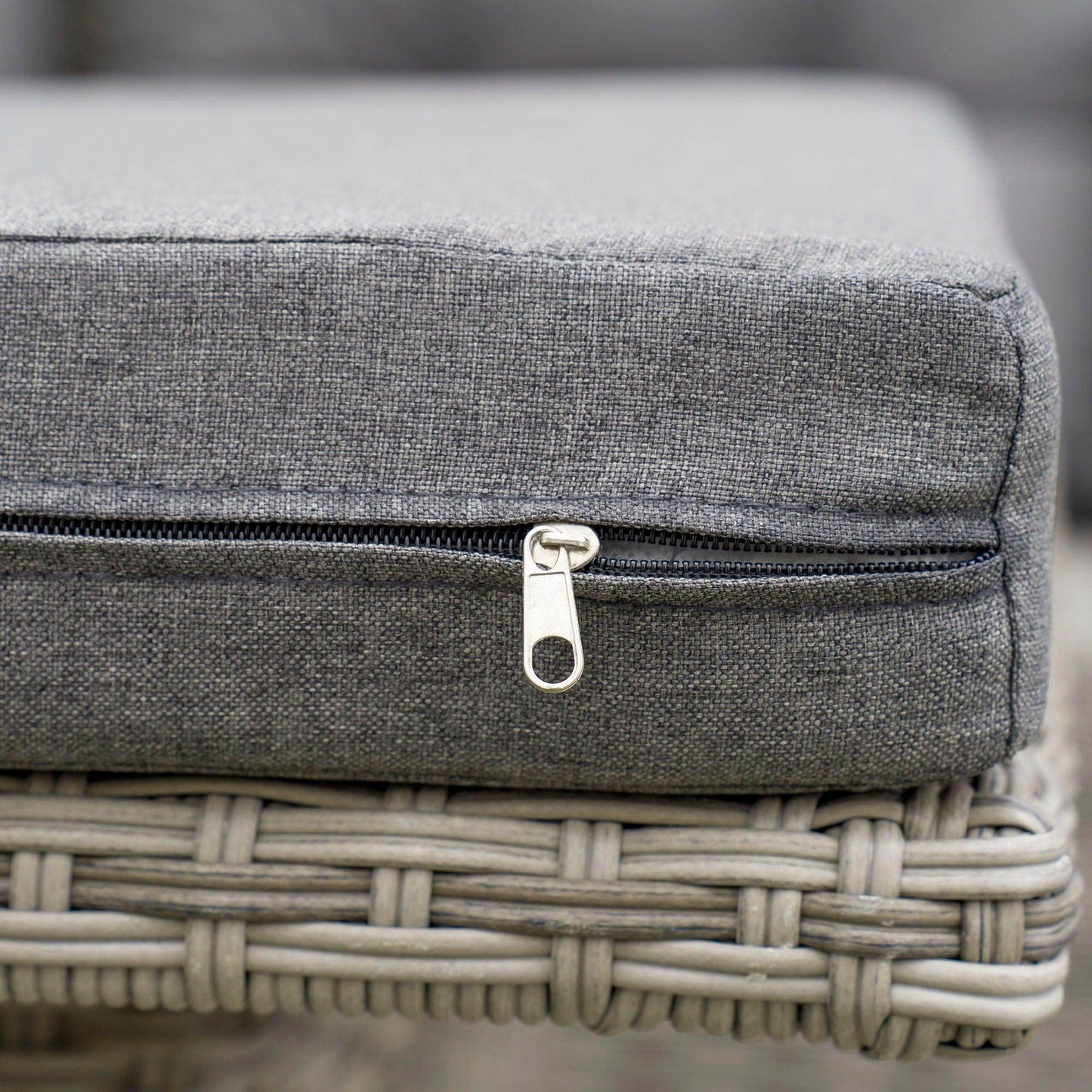 Outsunny 6 PCs Rattan Garden Furniture Sectional Conversation Corner Sofa - ALL4U RETAILER LTD