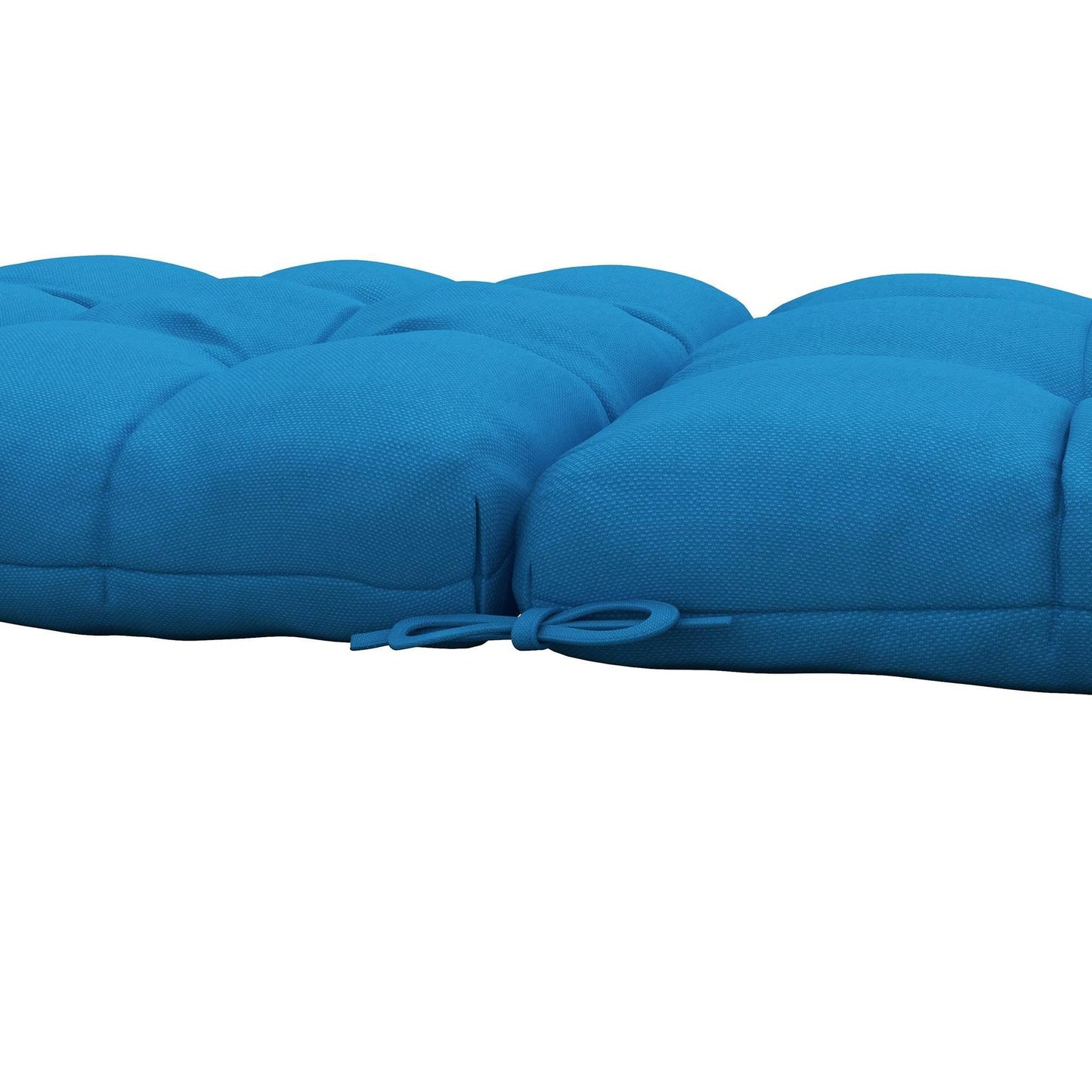 Outsunny Outdoor Elegance: Plush Turquoise Cushions with Backrest Ties for Ultimate Garden Comfort - ALL4U RETAILER LTD