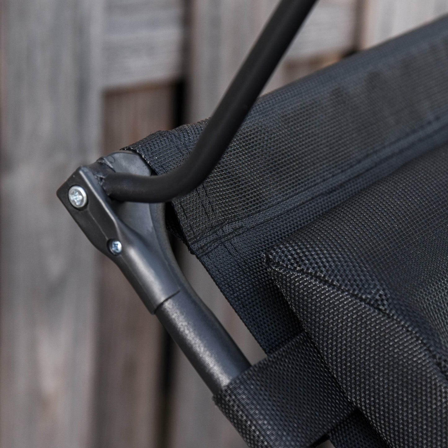 Outsunny Set of 2 Zero Gravity Reclining Garden Chairs with Adjustable Headrest and Side Tray - ALL4U RETAILER LTD