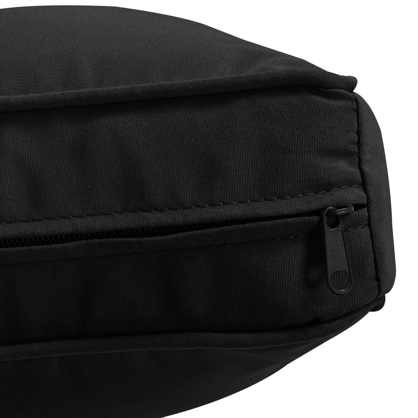 Outsunny Outdoor Rattan Sofa Cushion Cover Set - 14 Polyester Replacement Covers in Black | No Cushions Included - ALL4U RETAILER LTD