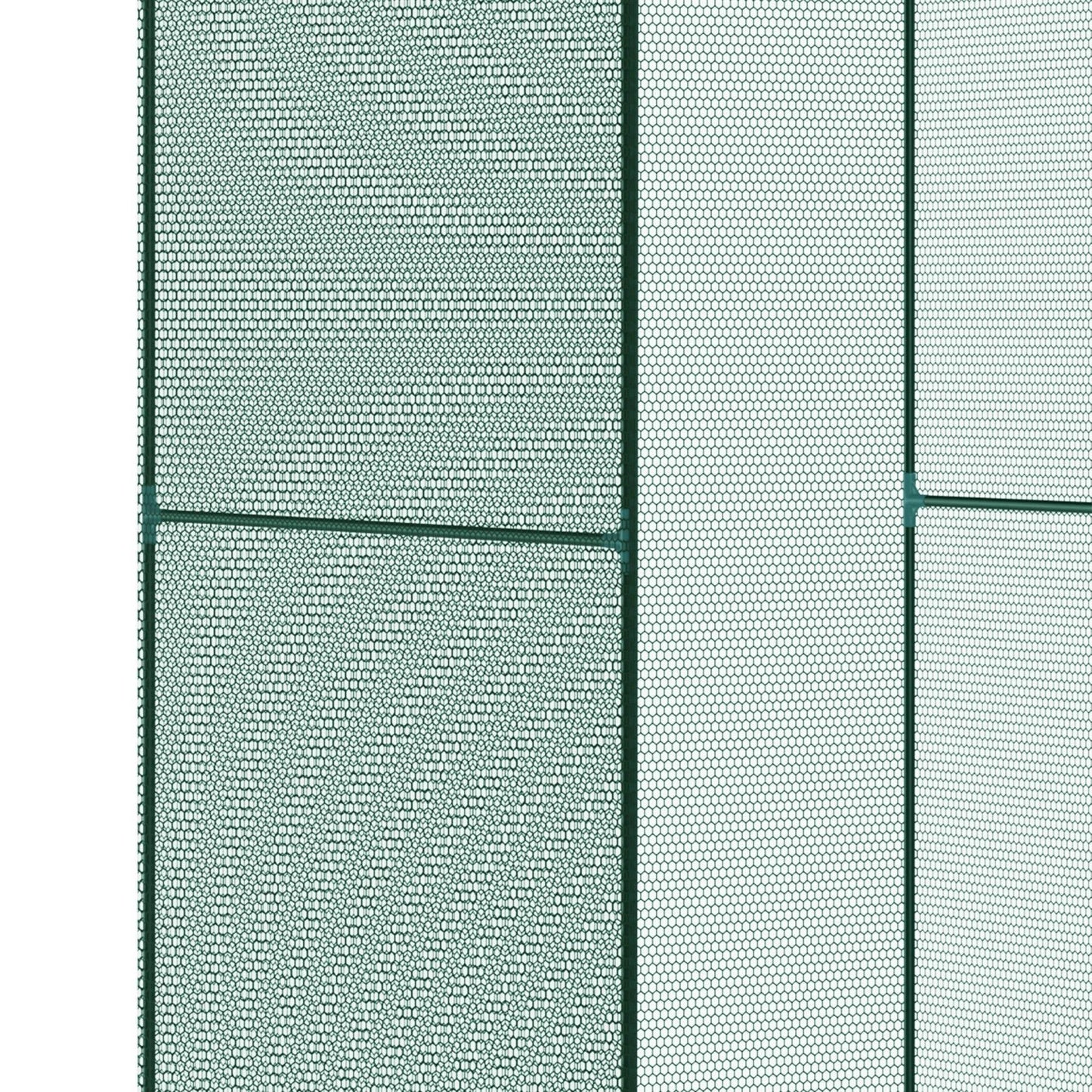 Outsunny Garden Guardian: Outsunny Mesh Plant Protection Tent with Zipped Access, Dark Green, 1.2m x 1.2m x 1.8m - ALL4U RETAILER LTD