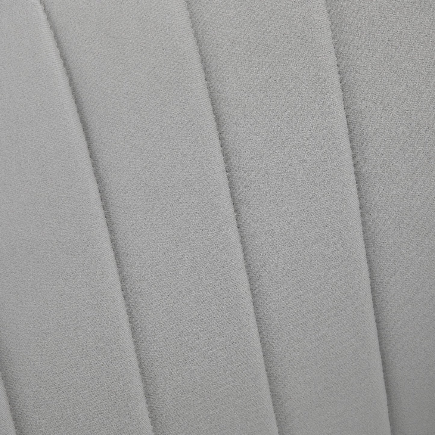 HOMCOM Velvet Armchairs Upholstered Accent Chairs Golden Steel Legs Modern Vanity Chairs Living Room Bedroom Set 2 Light Grey - ALL4U RETAILER LTD