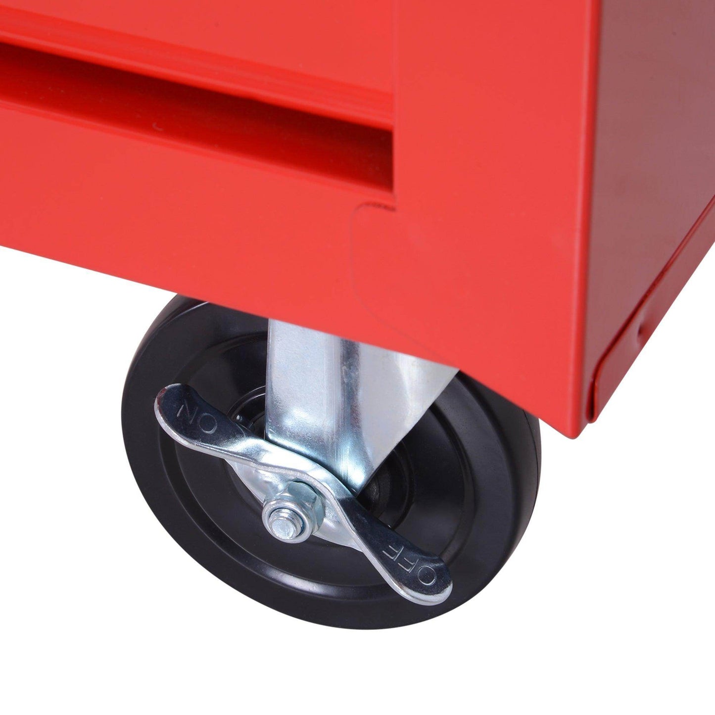 DURHAND 7-Drawer Rolling Tool Cabinet - Red - ALL4U RETAILER LTD