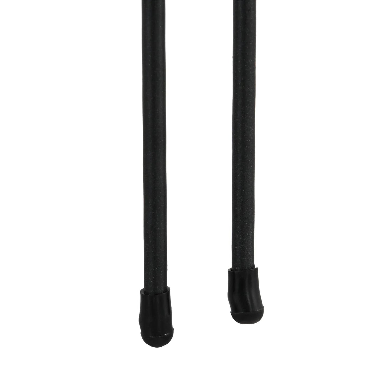 Outsunny Metal Decorative Outdoor Picket Fence Panels Set of 6, Black - ALL4U RETAILER LTD