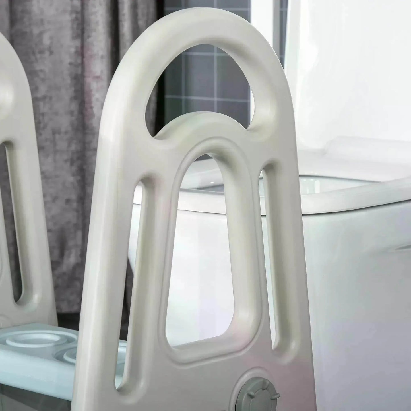 HOMCOM Kids Two-Step Stool: Safe Ladder for Potty Training & Bathroom Independence with Non-Slip Features - ALL4U RETAILER LTD