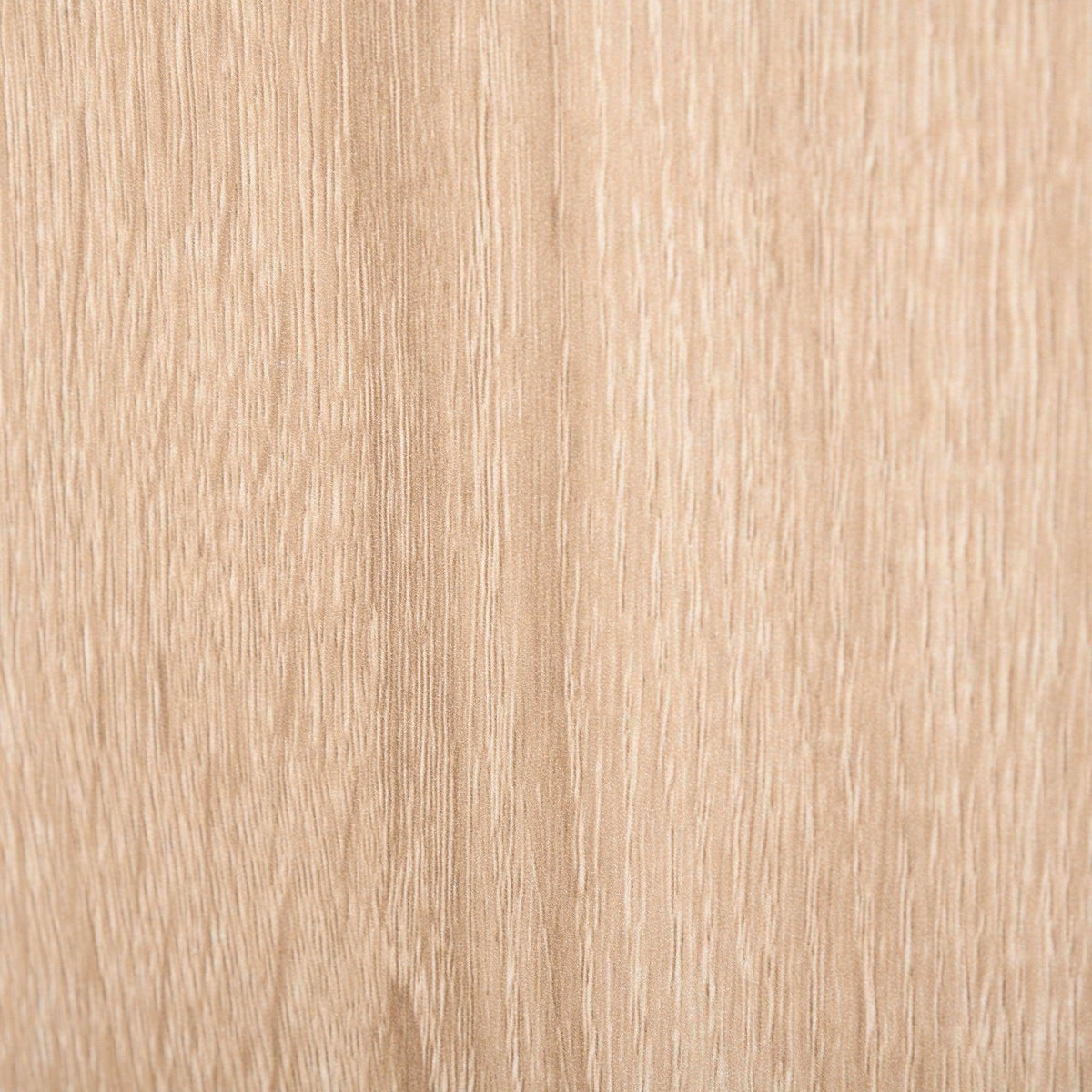 Close-up of natural woodgrain finish on the sideboard cabinet panel.