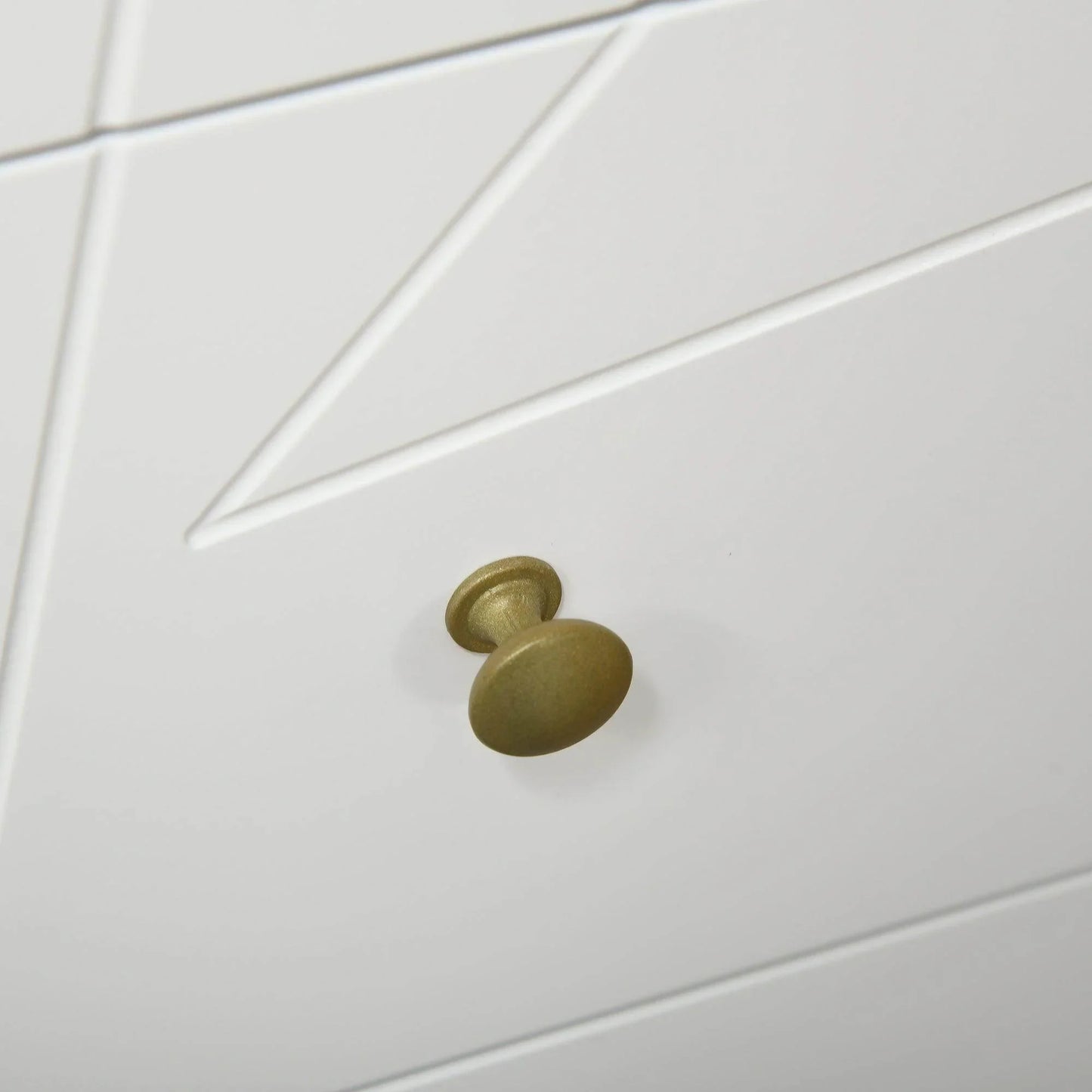 HOMCOM Tall 4-Drawer Dresser with Hairpin Legs - White - ALL4U RETAILER LTD