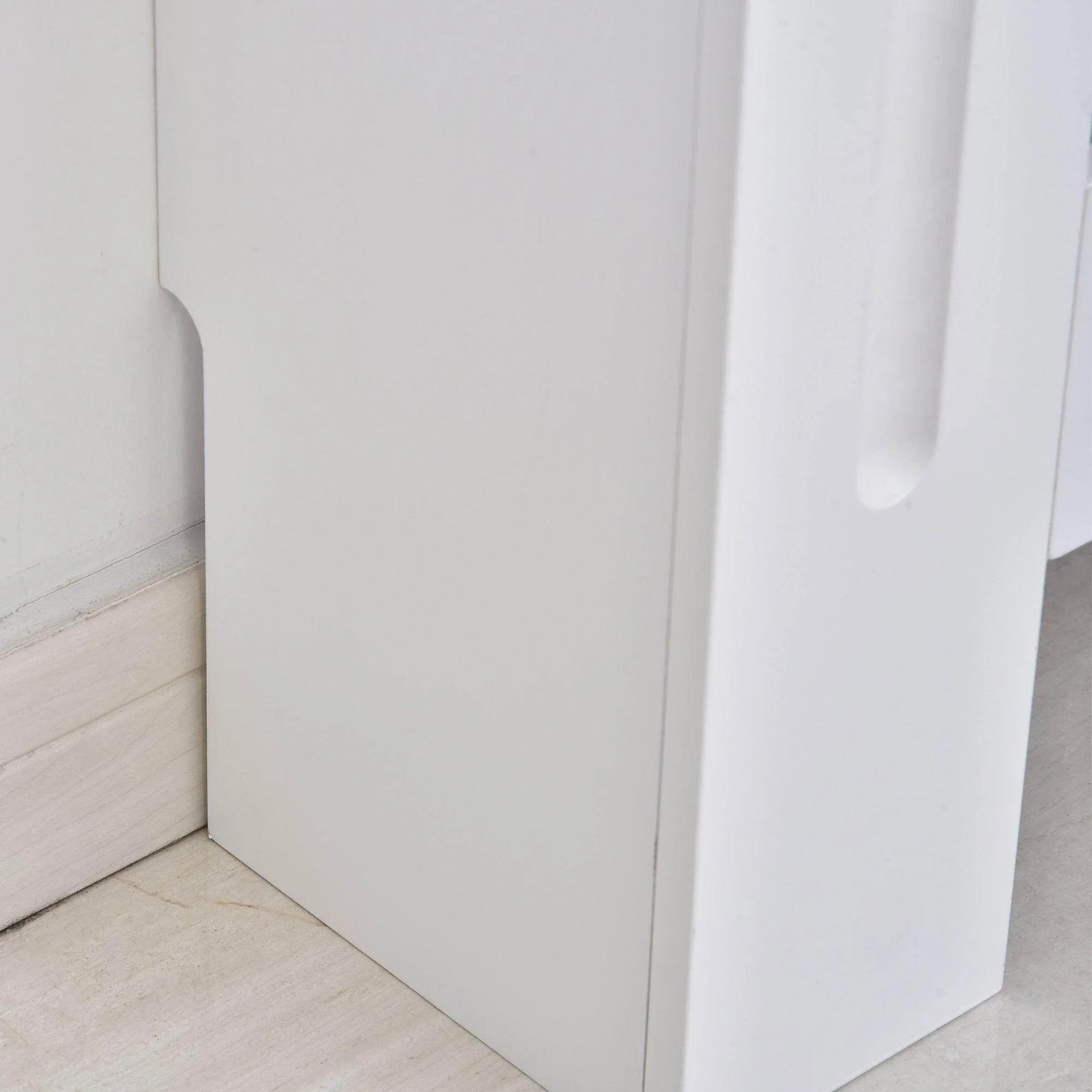 HOMCOM White MDF Radiator Cover - 60x81cm - ALL4U RETAILER LTD