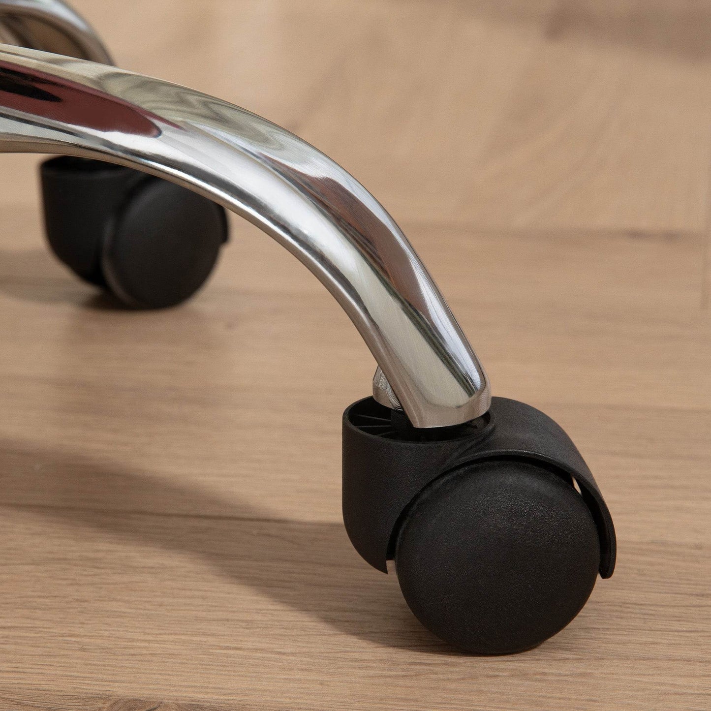 HOMCOM Pink Adjustable Rolling Salon Stool with Swivel Function for Spa and Beauty Use - ALL4U RETAILER LTD