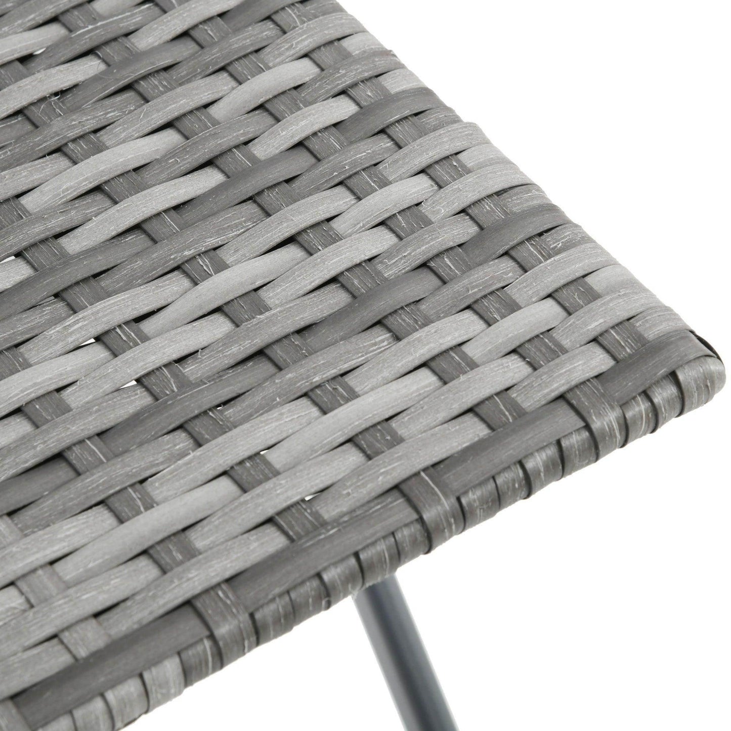 Outsunny 2-Seater Patio Set - Grey - ALL4U RETAILER LTD