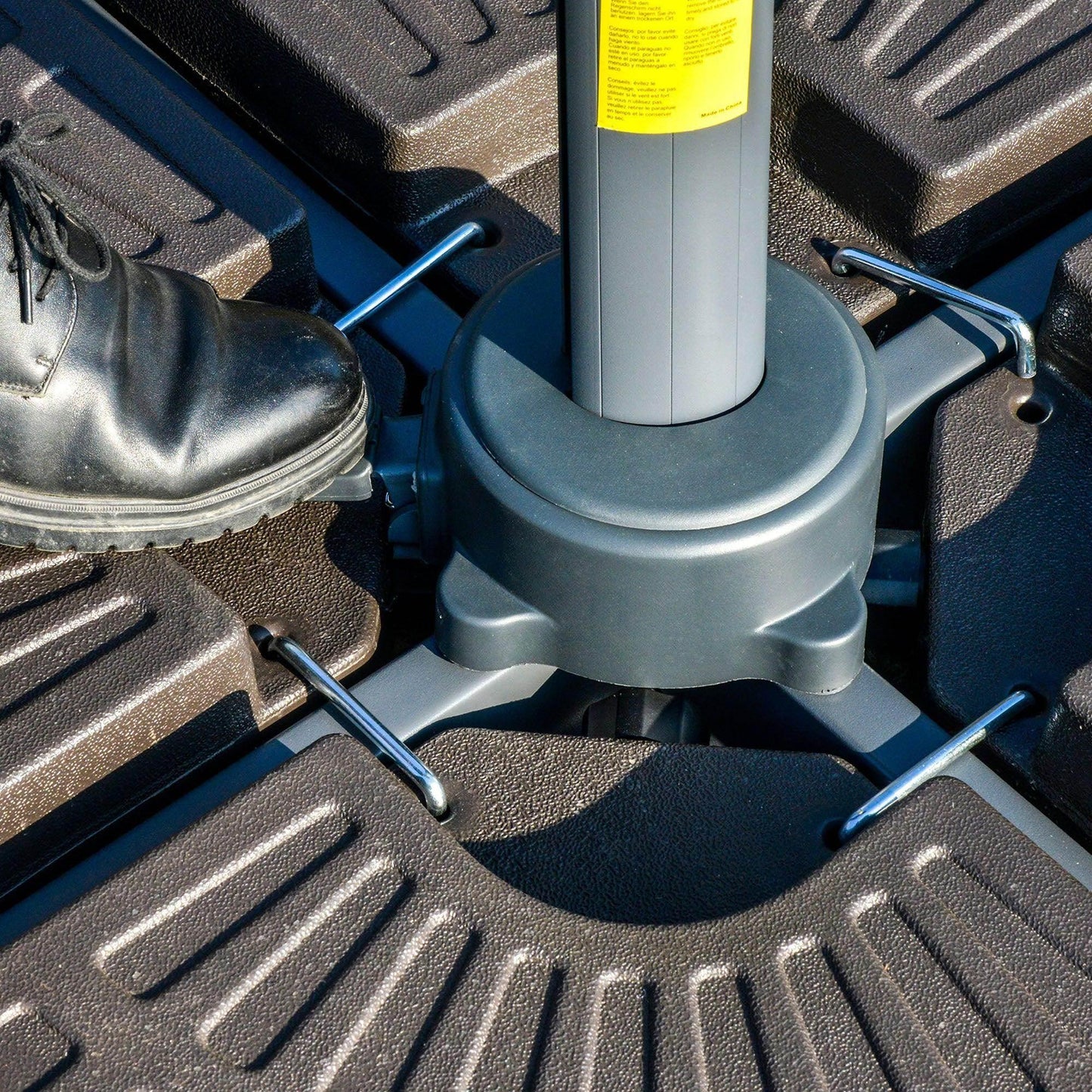 Outsunny 3m Cantilever Parasol - Adjustable Canopy - Outdoor Umbrella - ALL4U RETAILER LTD