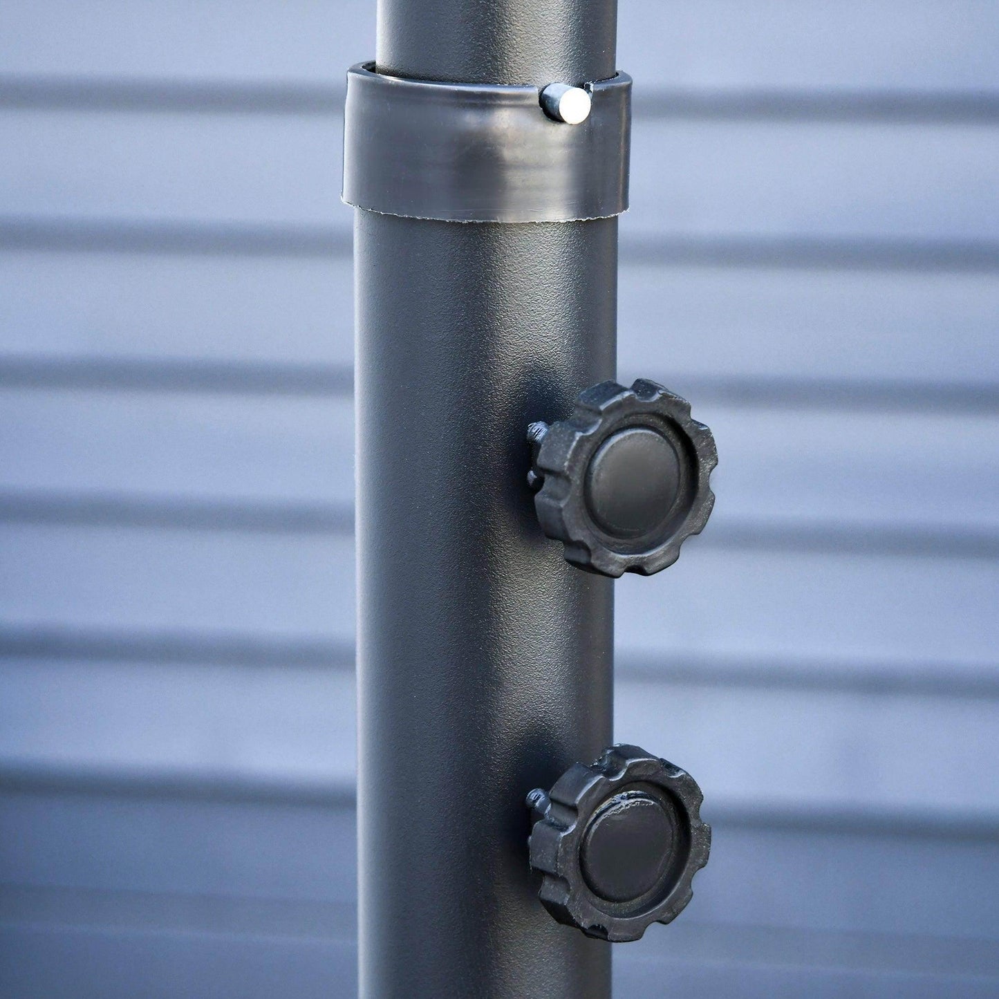 Outsunny 3m Cantilever Umbrella - Wine Red - ALL4U RETAILER LTD