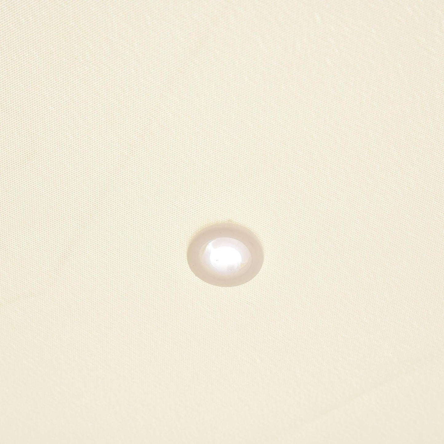 Outsunny 4x3m Metal Wall Gazebo - Cream - ALL4U RETAILER LTD