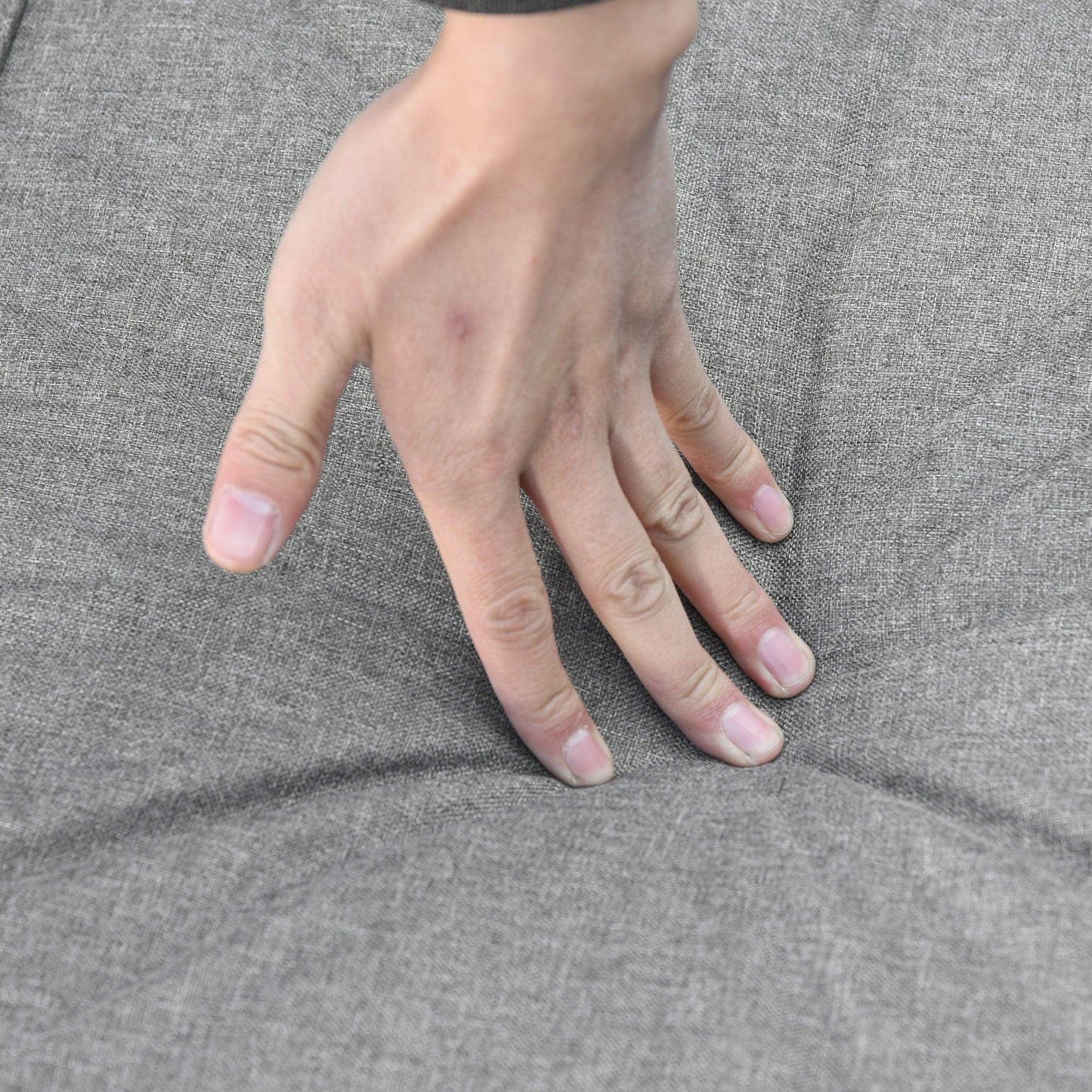 Outsunny 8-Seater Rattan Outdoor Sofa Set - Grey - ALL4U RETAILER LTD