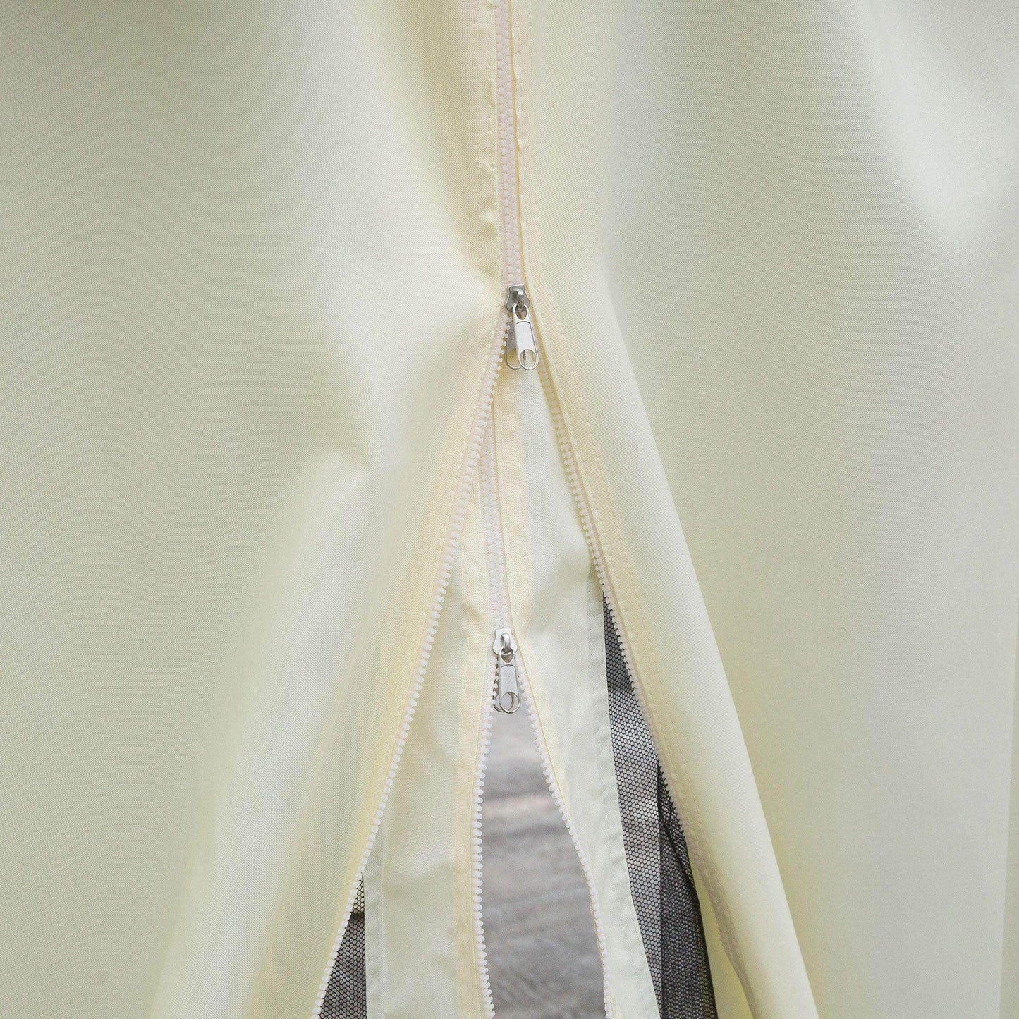 Outsunny Aluminium Gazebo Canopy with Nets and Sidewalls - ALL4U RETAILER LTD