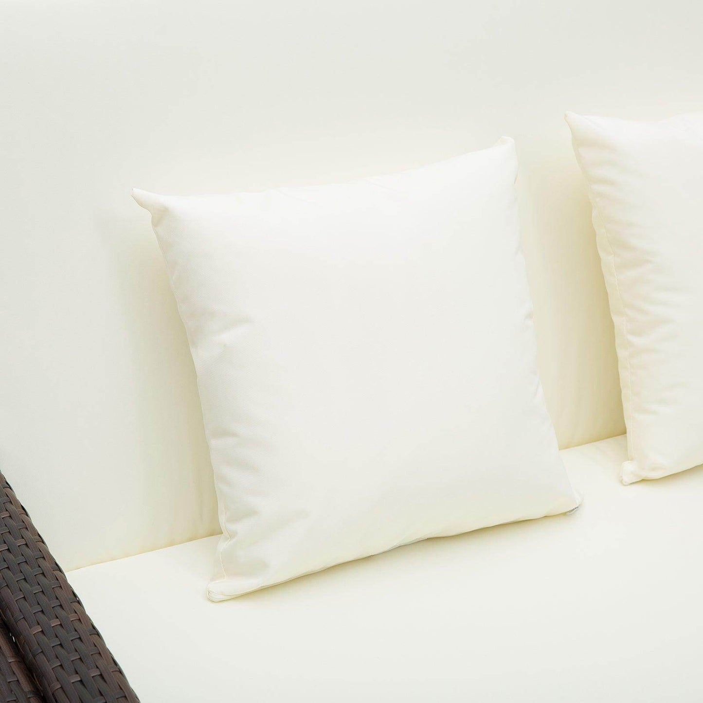 Outsunny Brown Sun Lounger Sofa Daybed - ALL4U RETAILER LTD