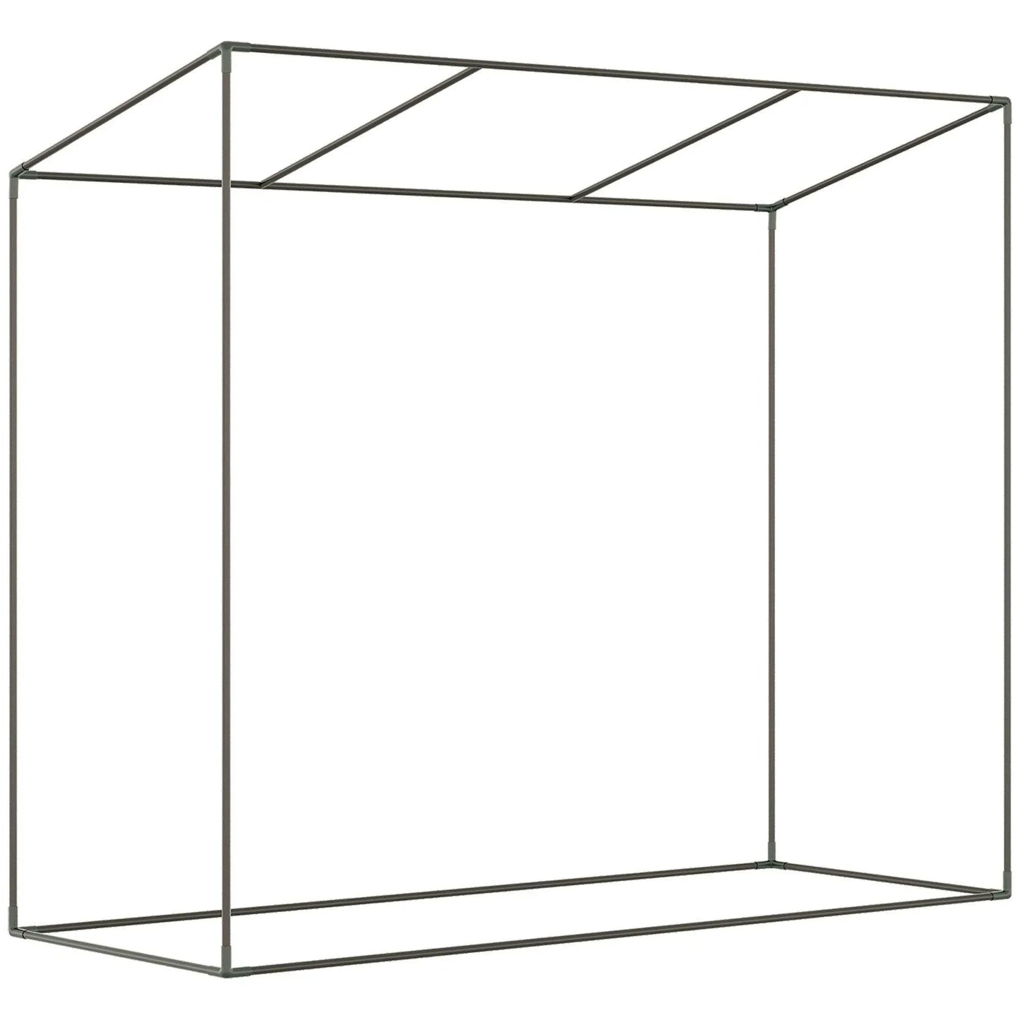 Outsunny Garden Greenhouse - Patio Lean to Hot House - ALL4U RETAILER LTD