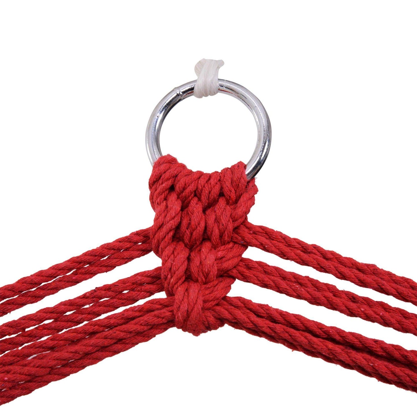 Outsunny Hanging Hammock Chair - Colorful Striped Tree Swing - ALL4U RETAILER LTD