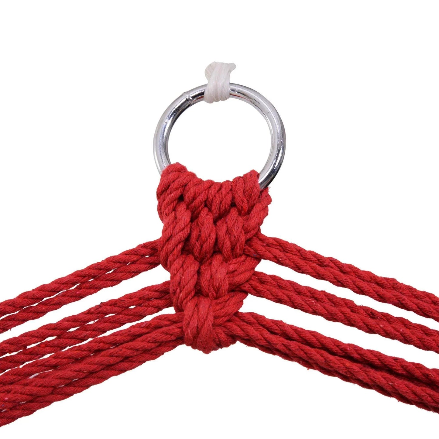 Outsunny Hanging Hammock Chair - Colorful Striped Tree Swing - ALL4U RETAILER LTD