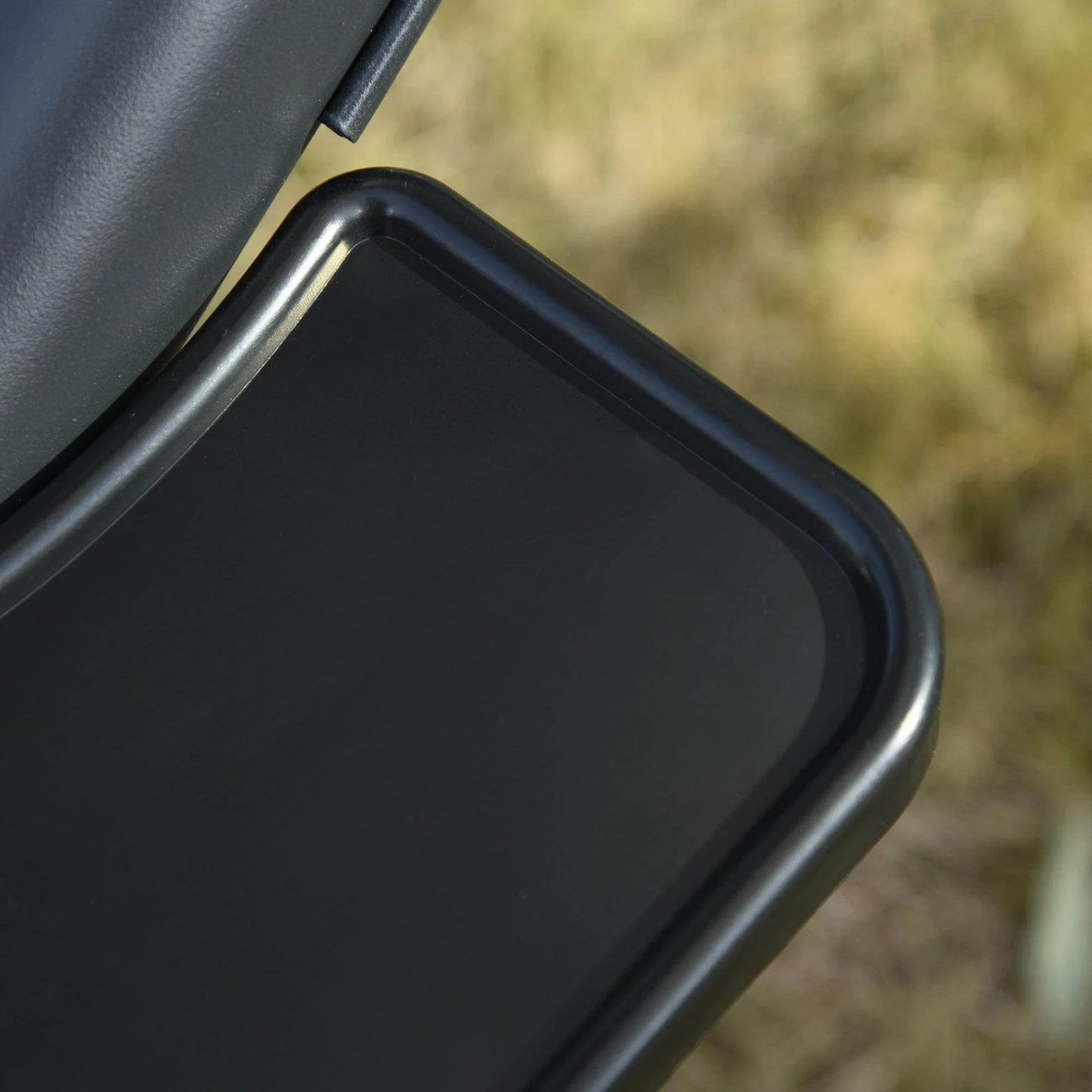 Outsunny Modern Garden Swing Chair with Canopy - Grey - ALL4U RETAILER LTD