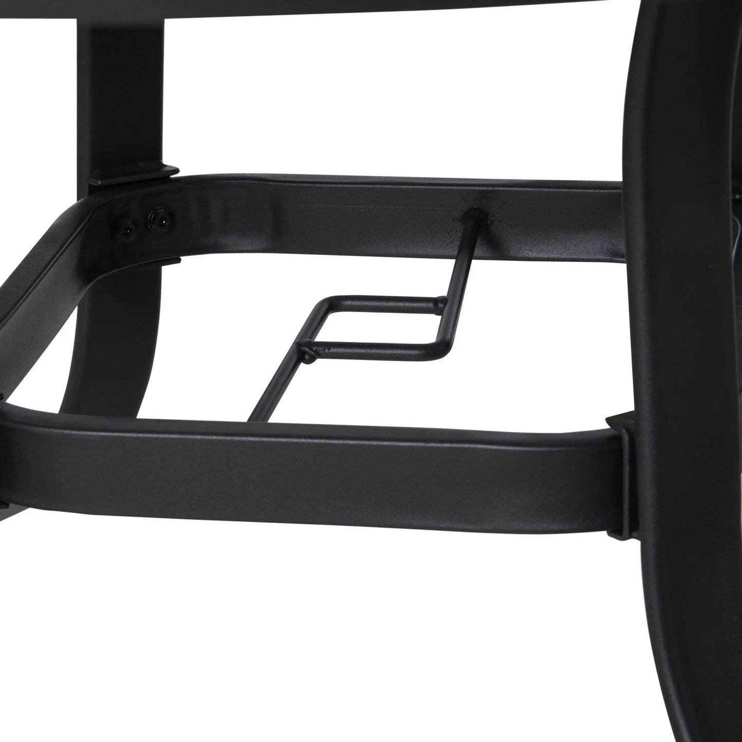 Outsunny Steel Frame Round Garden Table - 106cm Diameter - ALL4U RETAILER LTD