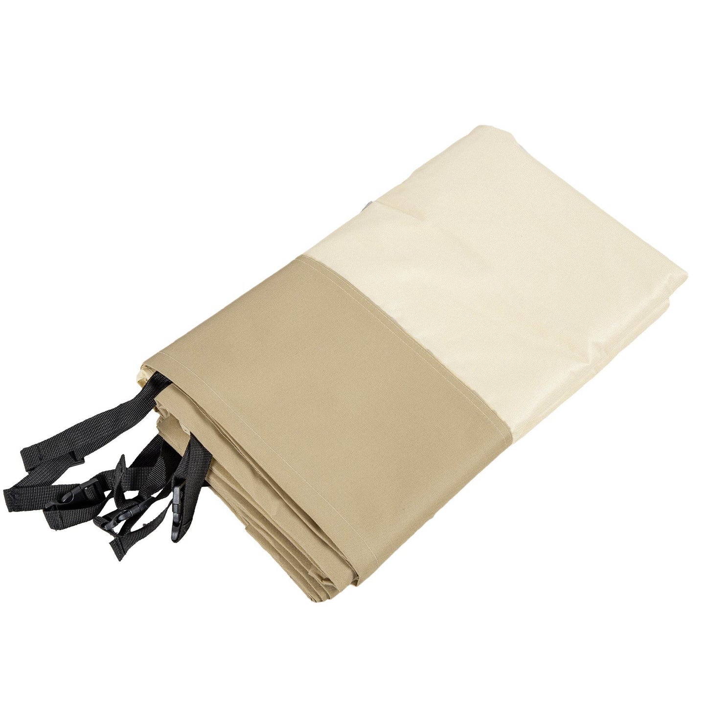 Outsunny Waterproof BBQ Grill Cover, 66W x 152L cm, PU Coated, Beige for Year-Round Protection - ALL4U RETAILER LTD