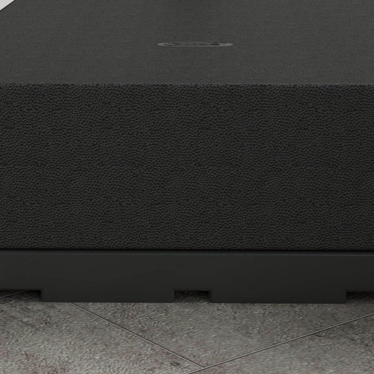 Outsunny Parasol Base Plastic Umbrella Stand for Cantilever Parasol with Wheels, Heavy Duty Umbrella Stand, Water/Sand Filled - ALL4U RETAILER LTD