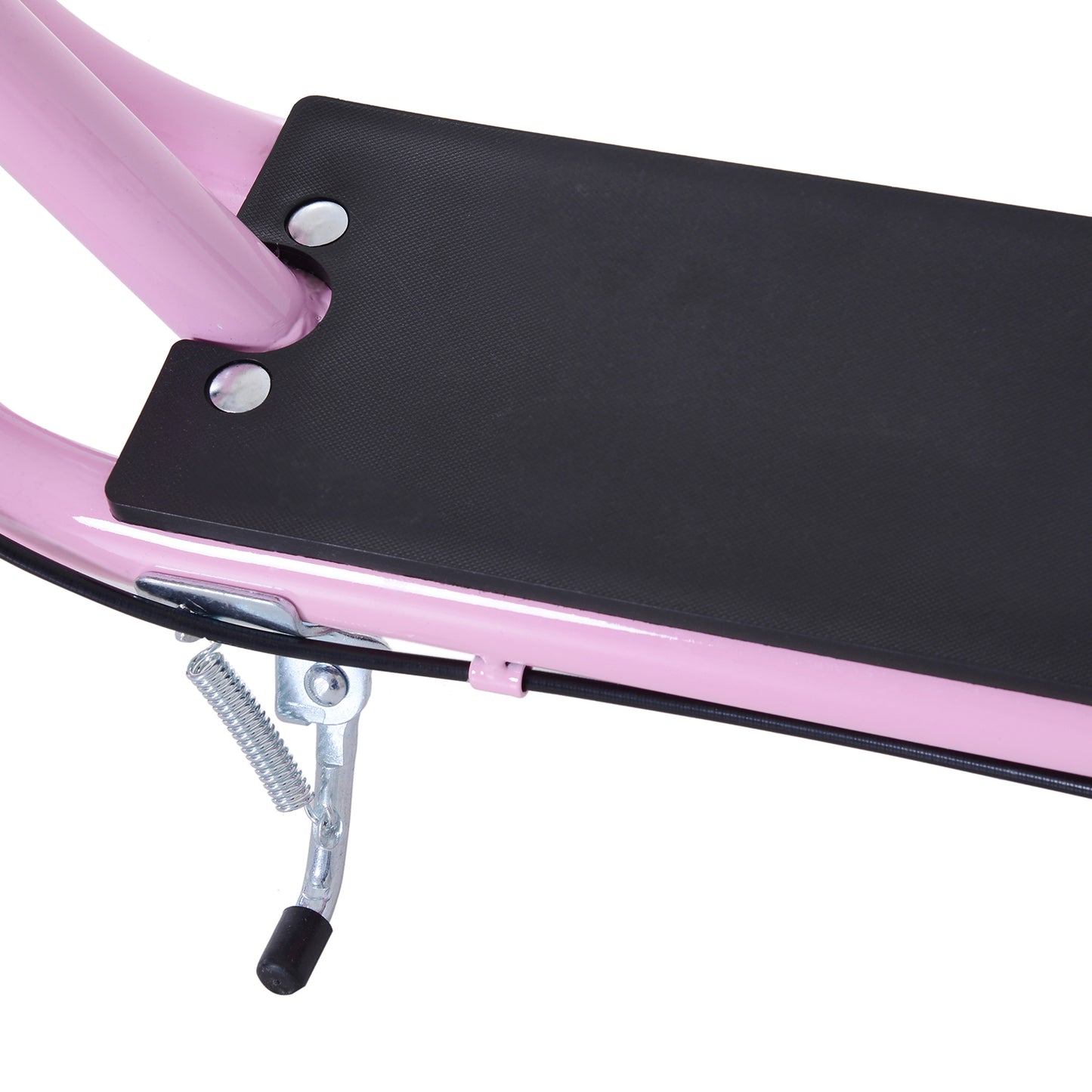 HOMCOM Adjustable Youth Stunt Scooter with 16" Pneumatic Tyres - Pink, Ideal for Kids and Teens - ALL4U RETAILER LTD