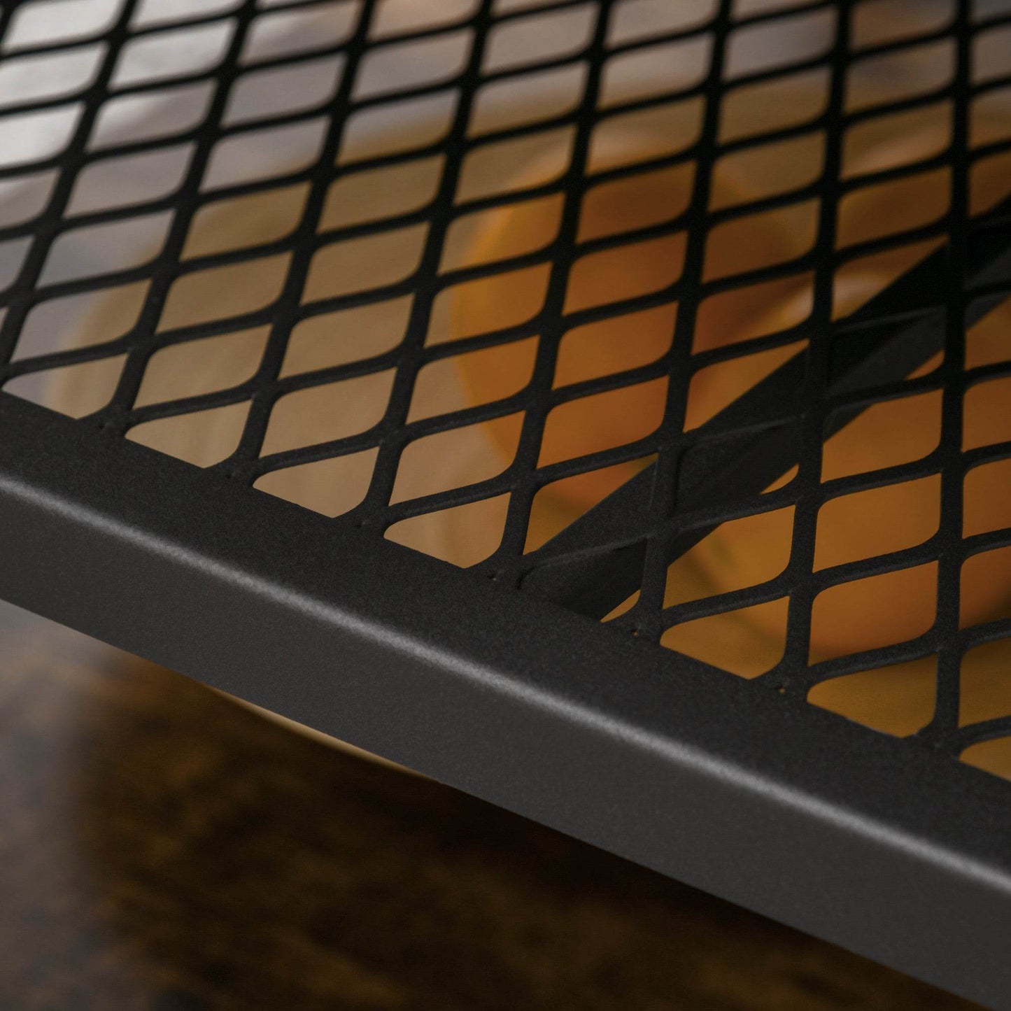 HOMCOM Rustic Industrial Coffee Table with 3-Tier Storage Shelves for Living Room - ALL4U RETAILER LTD