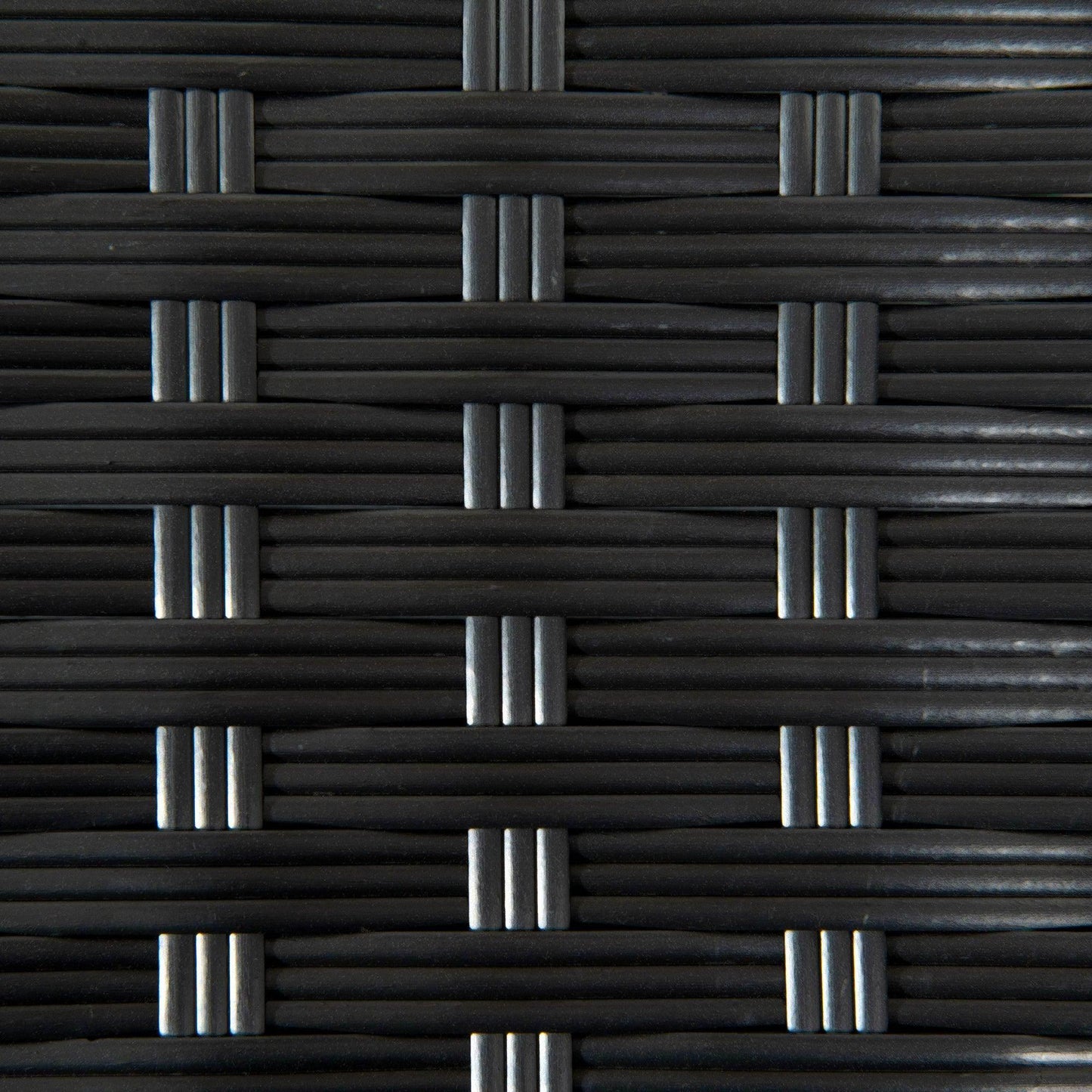 Outsunny PE Rattan Outdoor Coffee Table, Easy Match Rattan Side Table, Black - ALL4U RETAILER LTD