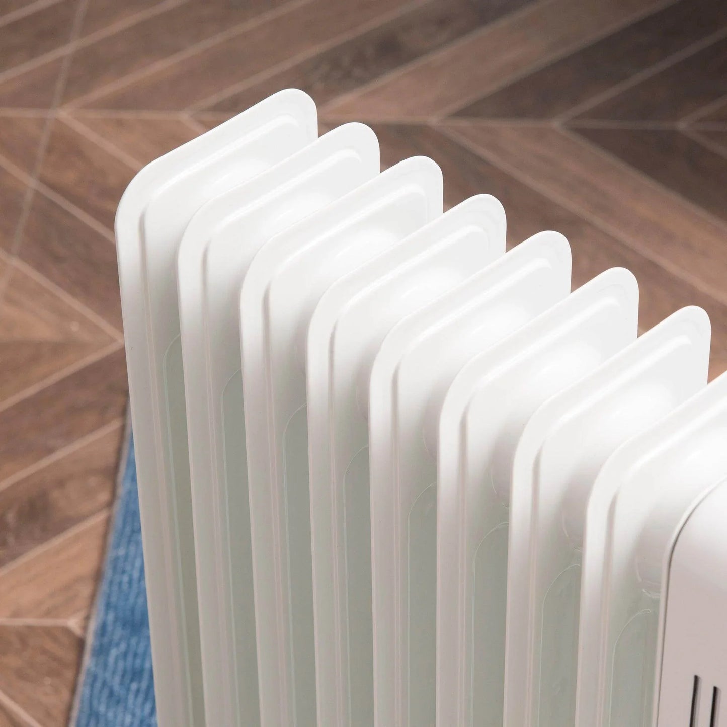 HOMCOM 2180W Oil Filled Radiator Heater - Efficient & Portable - ALL4U RETAILER LTD