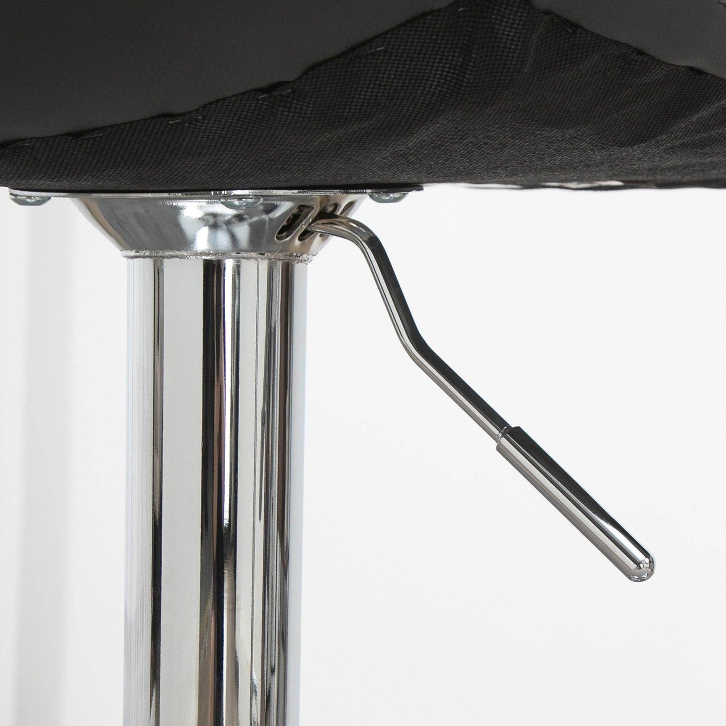 HOMCOM Adjustable Grey Bar Stools Set—Modern, Swivel & Footrest - ALL4U RETAILER LTD