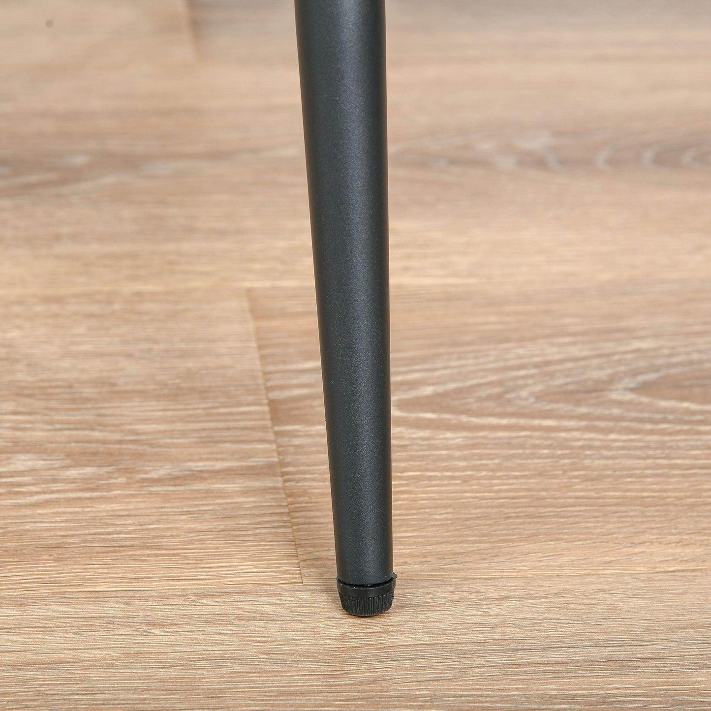 HOMCOM Bar Stools: Set of 2 Retro PU Leather Chairs - ALL4U RETAILER LTD