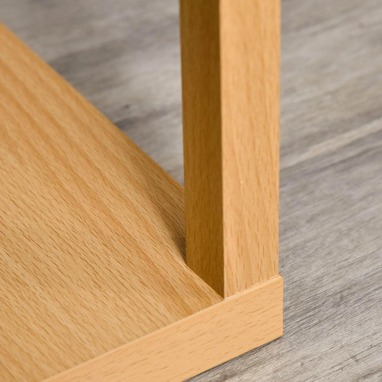 HOMCOM Floor Lamp with Storage Shelf - Simple & Stylish - ALL4U RETAILER LTD