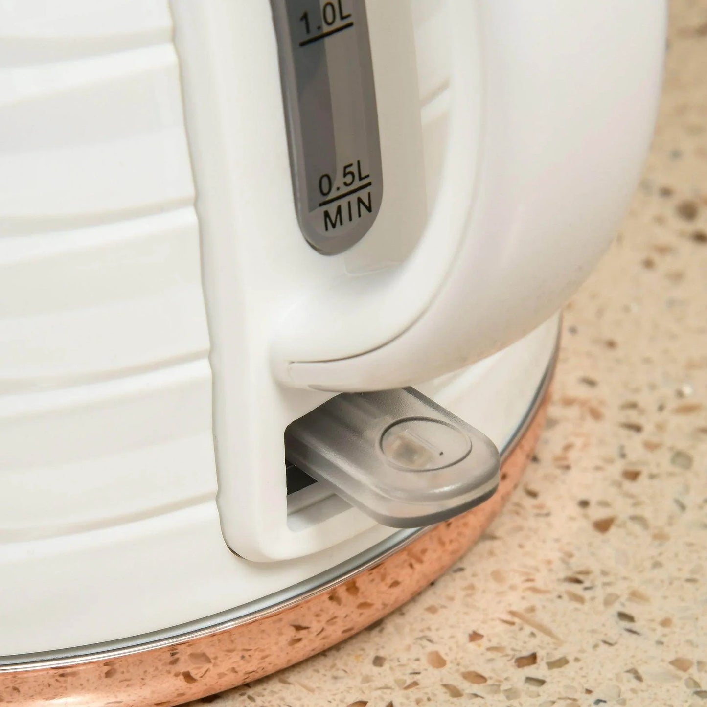 HOMCOM Rapid Boil Kettle & 4 Slice Toaster Set - ALL4U RETAILER LTD