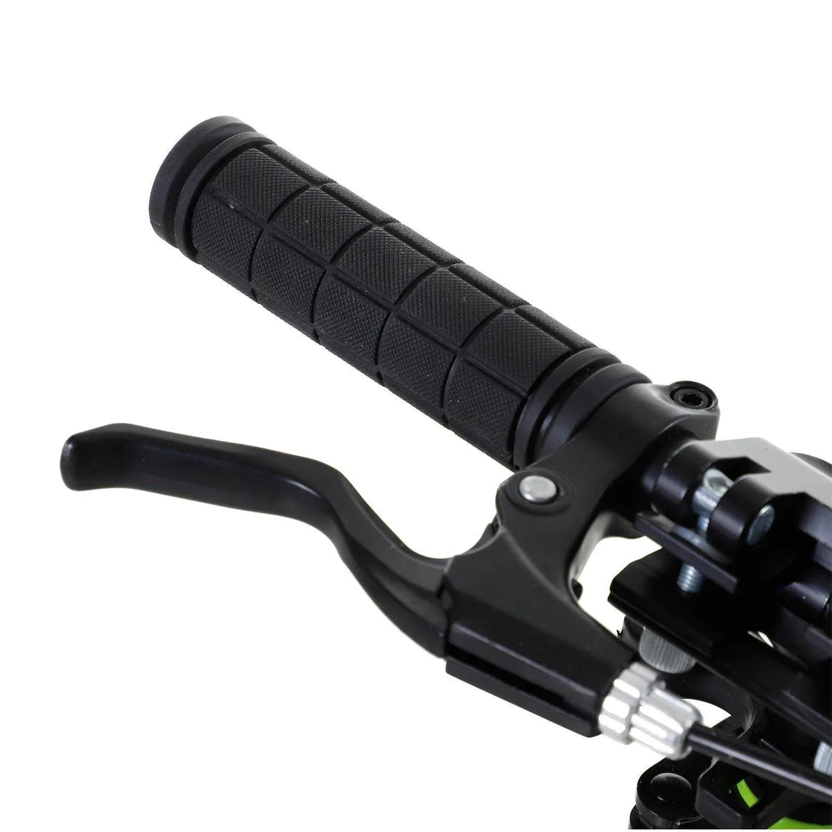 HOMCOM teens kick scooter black handlebar with brake lever and textured grips