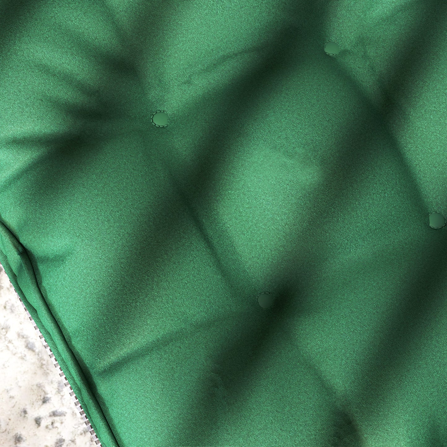 Outsunny Set of 4 Outdoor Seat Cushions 42 x 42 cm Green Garden Cushions for Patio
