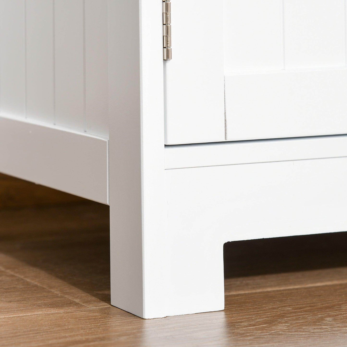Kleankin Bathroom Storage Cabinet: White and Elegant - ALL4U RETAILER LTD