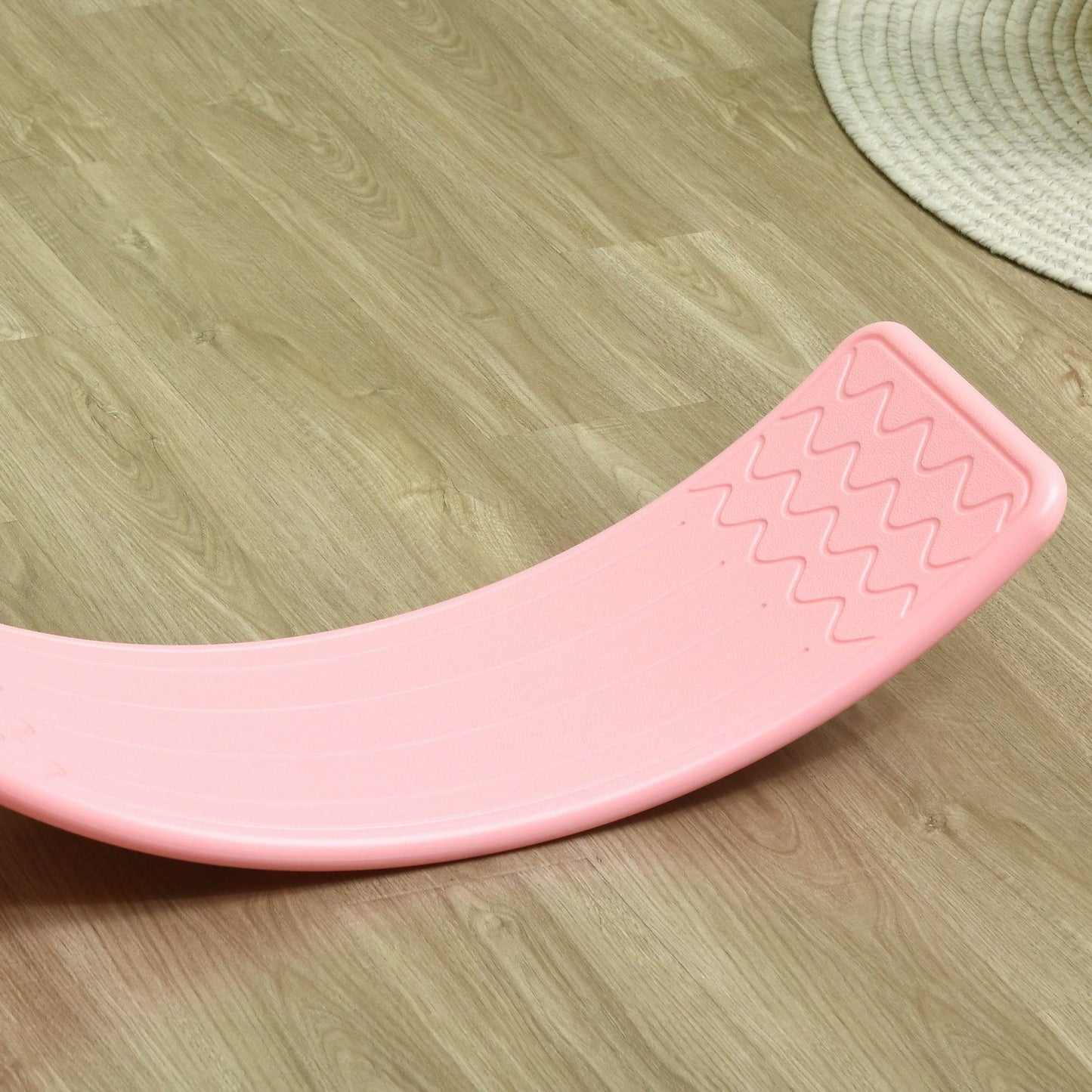 ZONEKIZ Kids' Pink Wobble Board for Balance and Coordination, Fun Montessori Toy for Ages 3-6 - ALL4U RETAILER LTD
