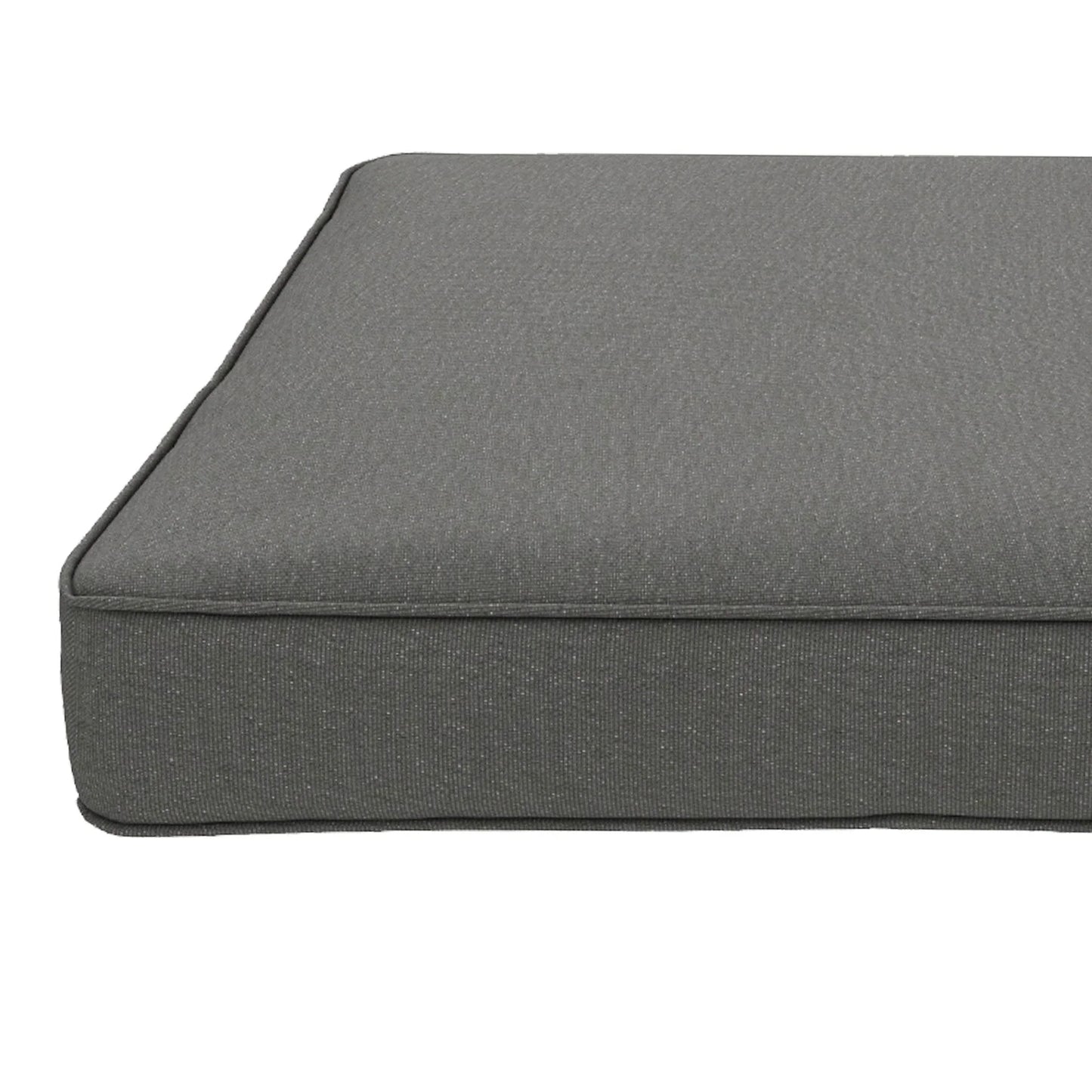 Outsunny Charcoal Grey 4-Piece Outdoor/Indoor Seat Cushion Set with Ties for Patio Chairs - ALL4U RETAILER LTD