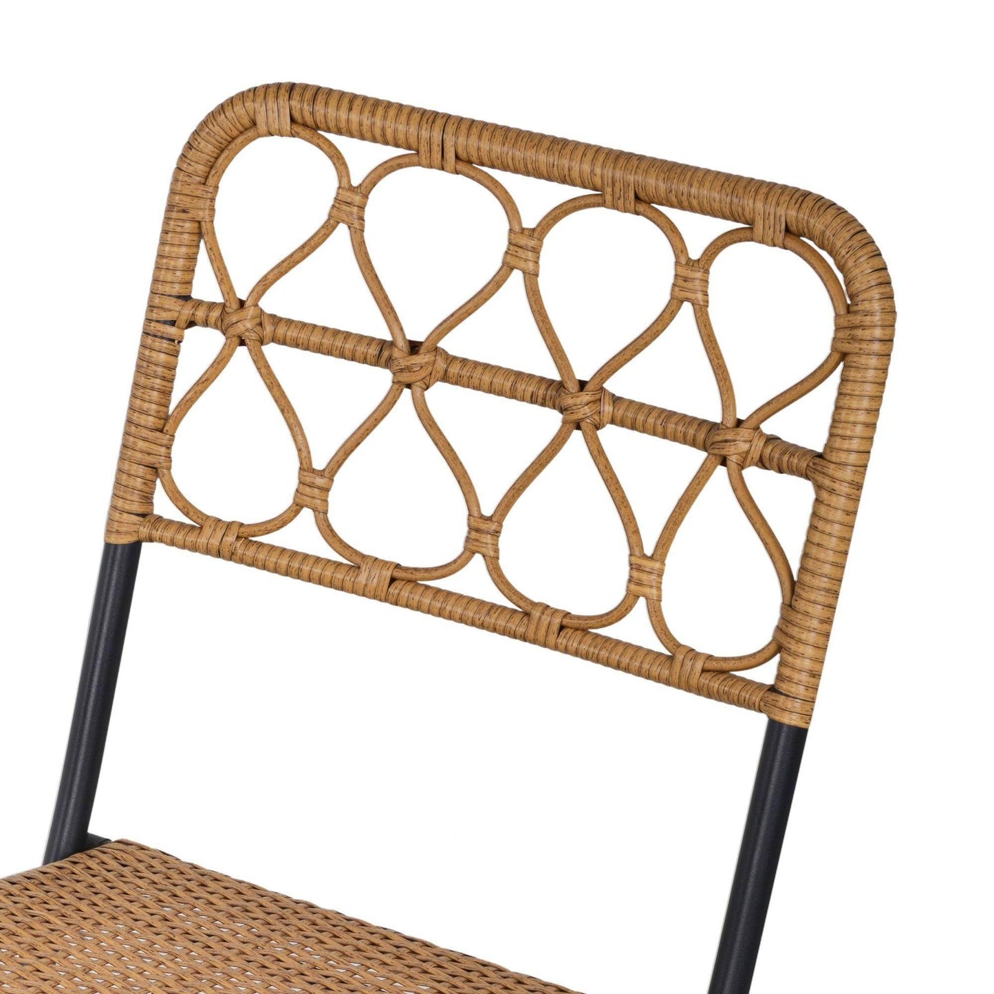 Outsunny Rattan Bistro Set: Simple & Elegant - ALL4U RETAILER LTD