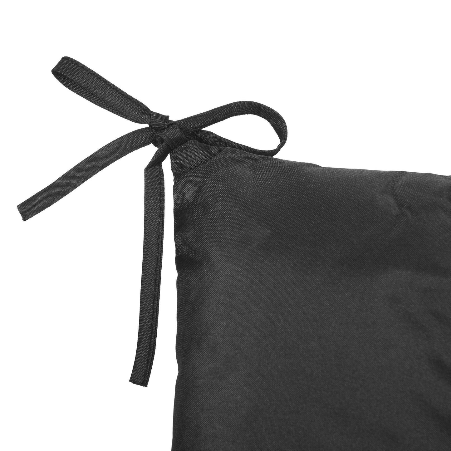 Outsunny Outdoor Bench Cushion, Black, 98 x 150 cm - ALL4U RETAILER LTD