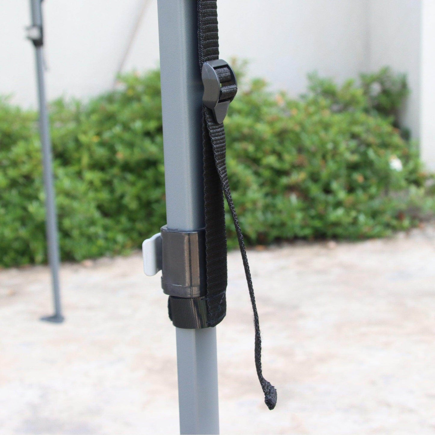 Outsunny Pop Up Gazebo with Adjustable Height, Foldable Canopy - Blue - ALL4U RETAILER LTD