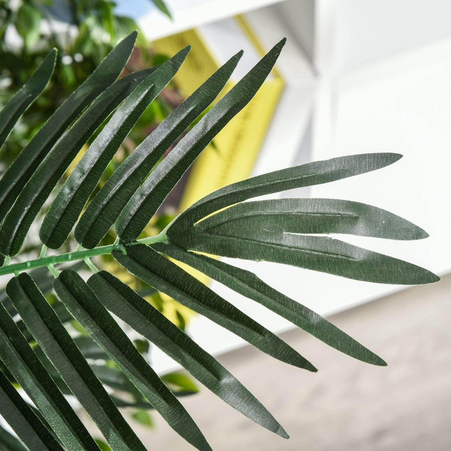 Outsunny Artificial Palm Tree: 4FT Green Decor - ALL4U RETAILER LTD