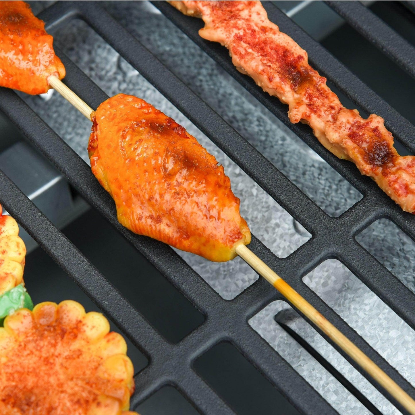 Outsunny BBQ Grill 4+1 Burner with Side Burner - ALL4U RETAILER LTD
