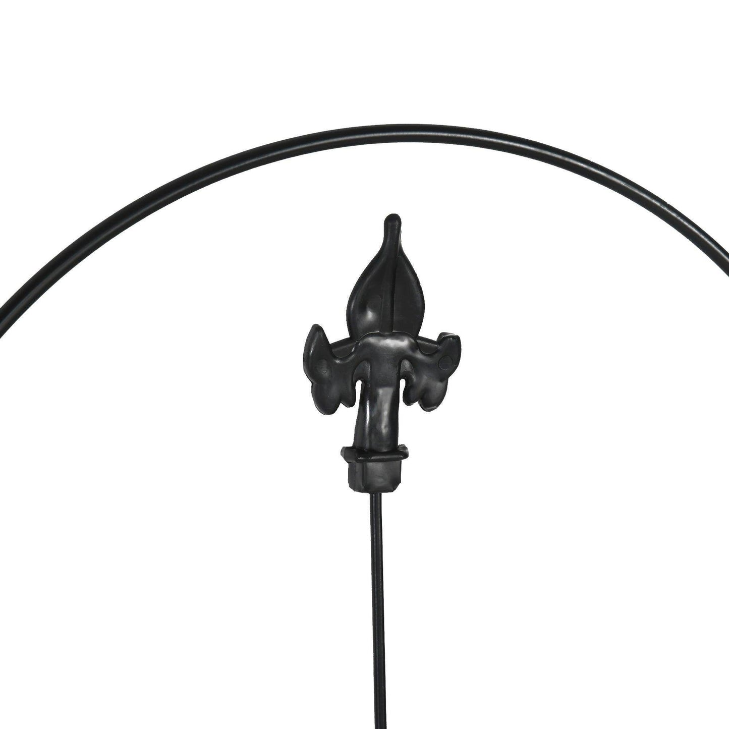 Outsunny Garden Fence Panels: 8Pcs 44in Rustproof Metal Wire Border - ALL4U RETAILER LTD