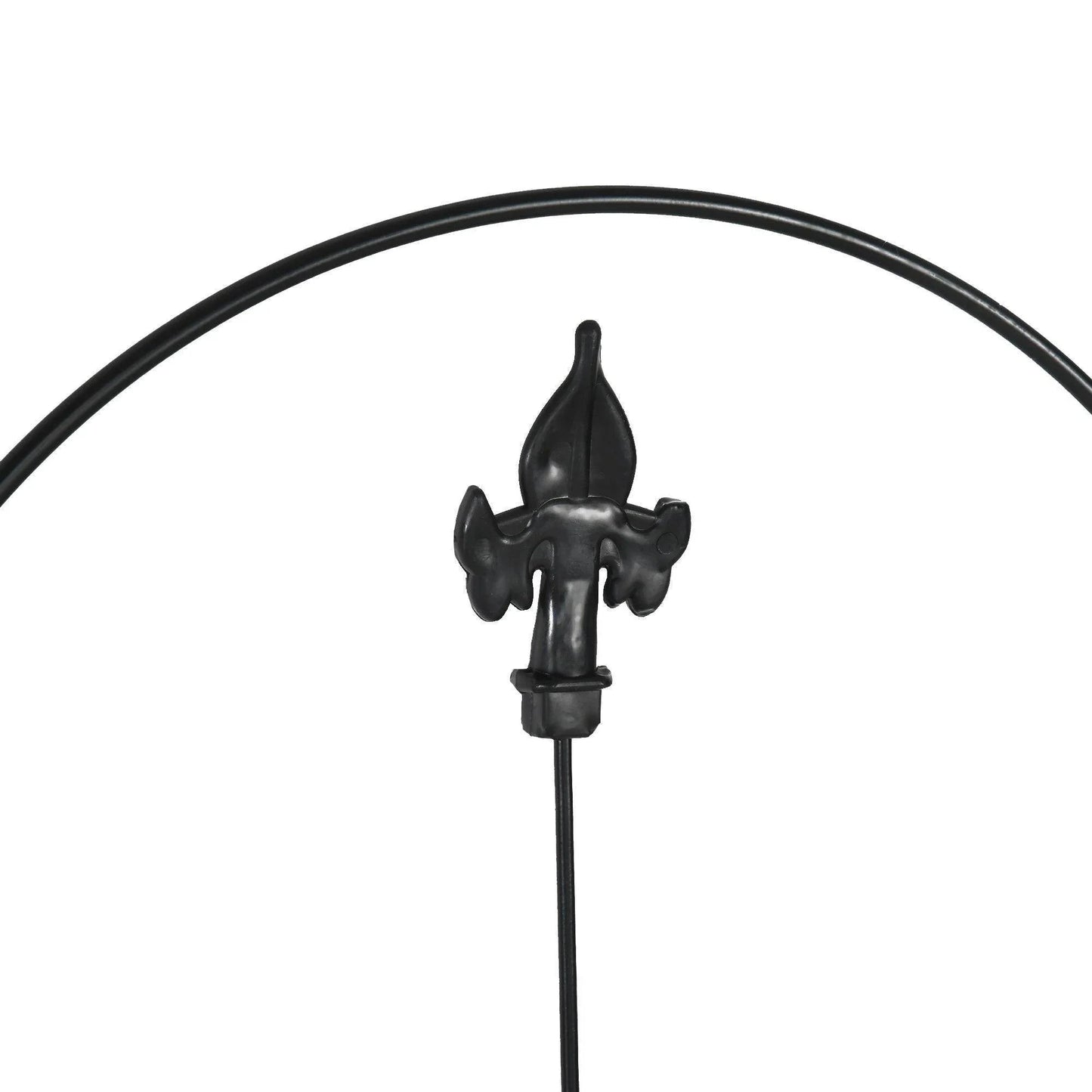 Outsunny Garden Fence Panels: 8Pcs 44in Rustproof Metal Wire Border - ALL4U RETAILER LTD