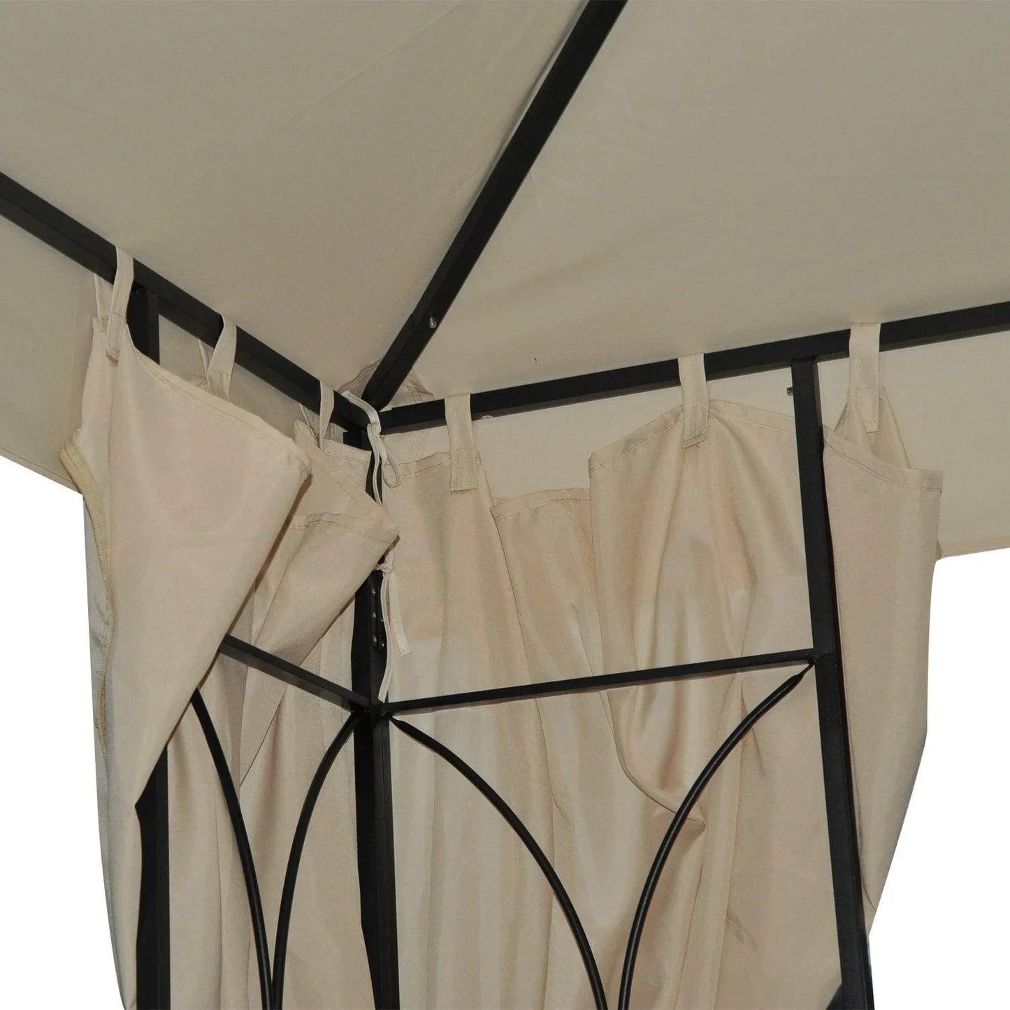 Outsunny Garden Gazebo: 3x3m Pavilion Tent - ALL4U RETAILER LTD